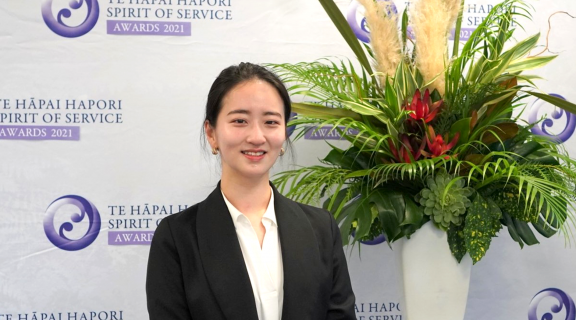 spirit of service young leader winner 2021 april kwak