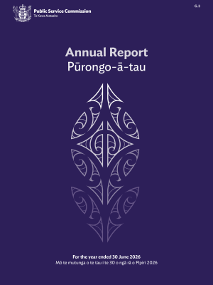 PSC Annual report cover