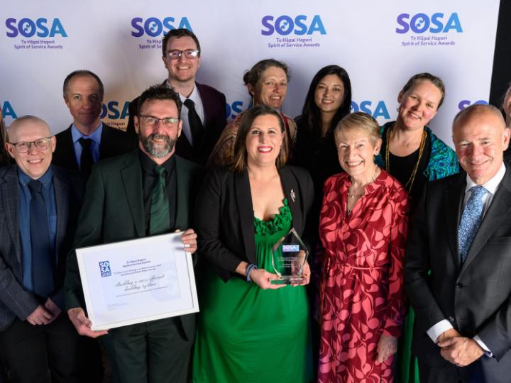 SOSA 2025 Public Policy winner MBIE