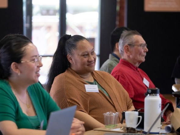 Citizens participating in the Watercare citizens’ assembly