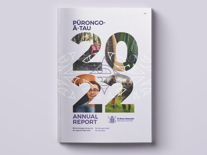 2022 Annual Report Cover mockup