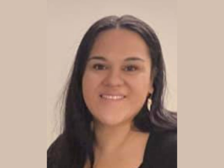 Kelsey Jones looking at the camera and smiling